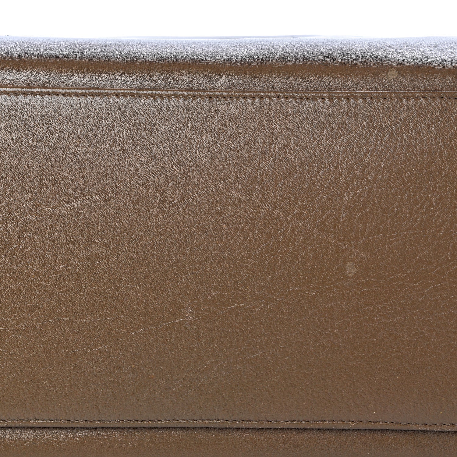 Chanel Lambskin Quilted Shopping Tote Brown 27 of 27