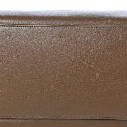 Chanel Lambskin Quilted Shopping Tote Brown 27 of 27