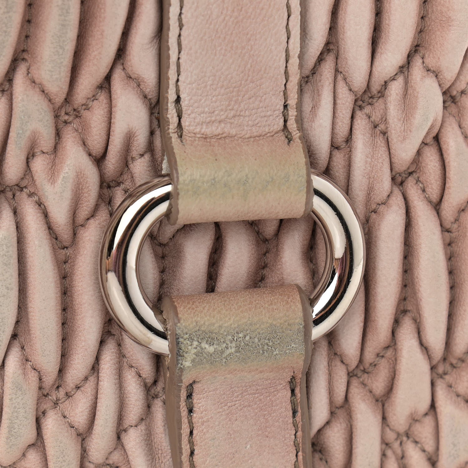 Miu Miu Nappa Matelasse Lux Tote Fragola 15 of 15