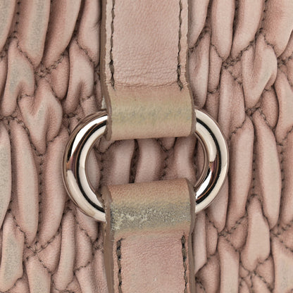 Miu Miu Nappa Matelasse Lux Tote Fragola 15 of 15