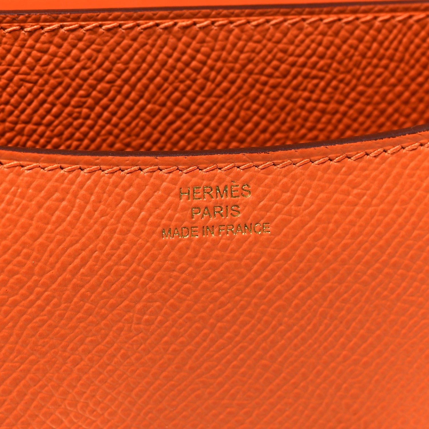 Hermes Epsom Constance 18 Orange 8 of 13