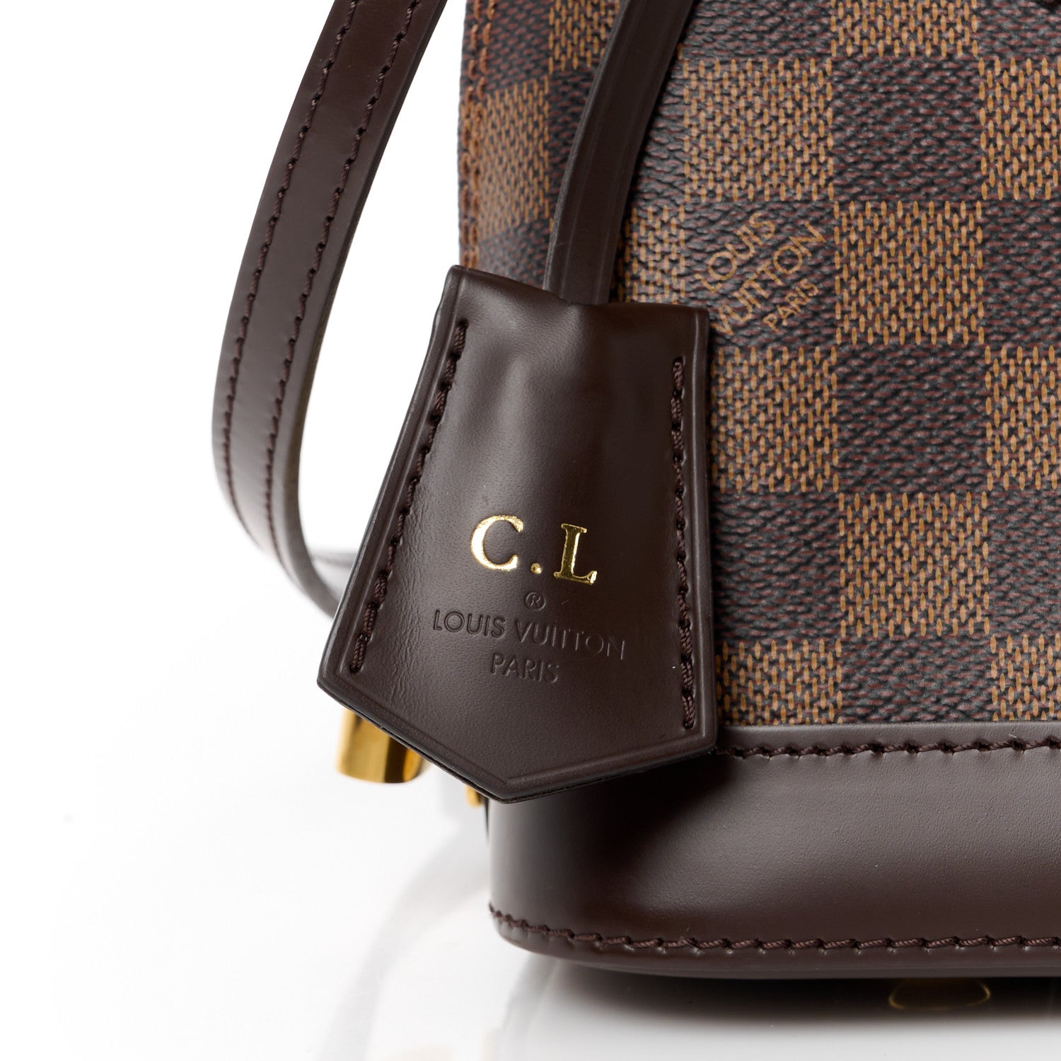 Louis Vuitton Damier Ebene Alma BB 7 of 13