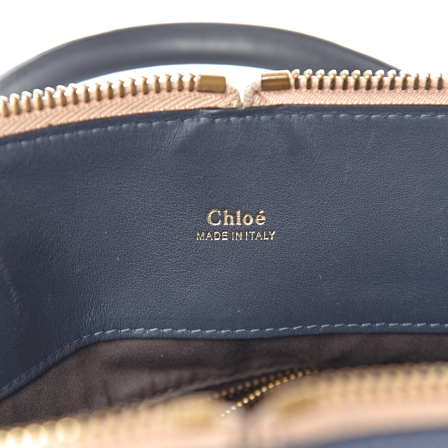 Chloe Smooth Calfskin Large Baylee Tote Street Blue 6 of 11