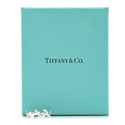Tiffany Sterling Silver Paloma Picasso Narrow Olive Leaf Band Ring 58 8.25 4 of 4