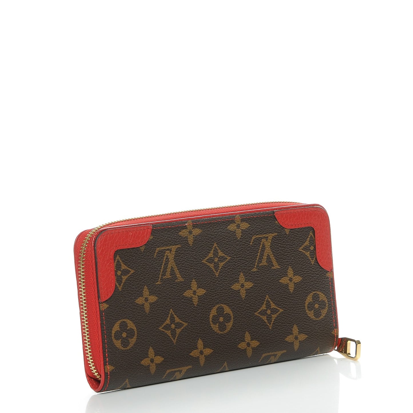Monogram Retiro Zippy Wallet Cherry