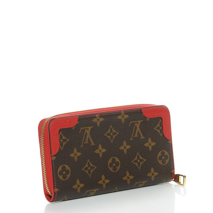 Louis Vuitton Monogram Retiro Zippy Wallet Cherry 3 of 7