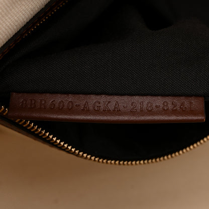 Fendi X SARA COLEMAN Canvas Vitello King Seta FF Fish Eye Embroidered Baguette Grezzo Multicolor Ghianda Grezzo Multicolor Ghianda 7 of 10