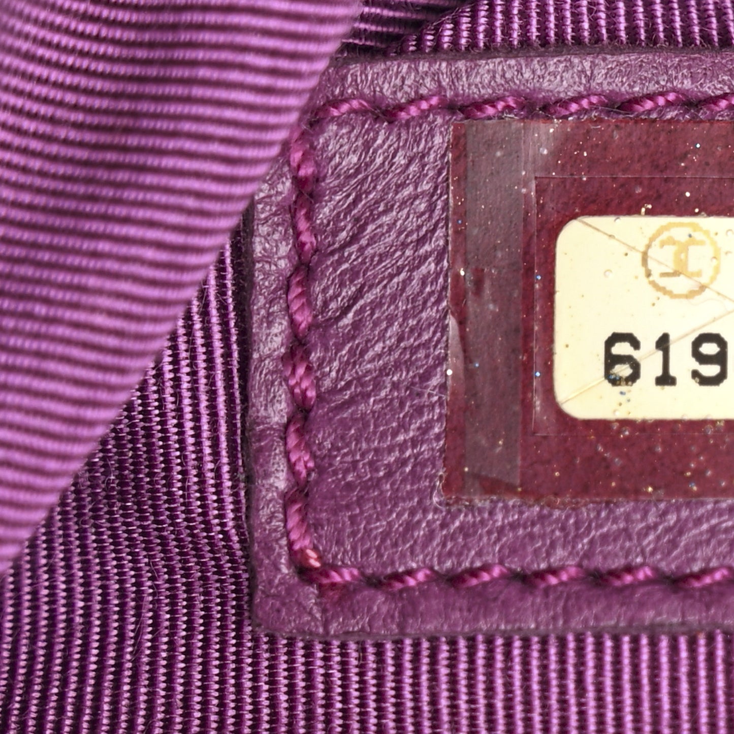 Rabbit Fur Shoulder Bag Purple