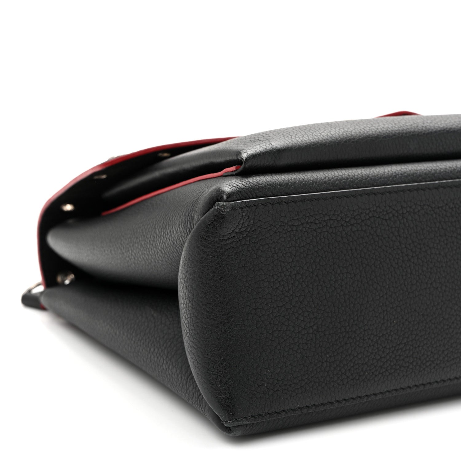 Louis Vuitton Soft Calfskin My Lockme Rivets Black 9 of 11