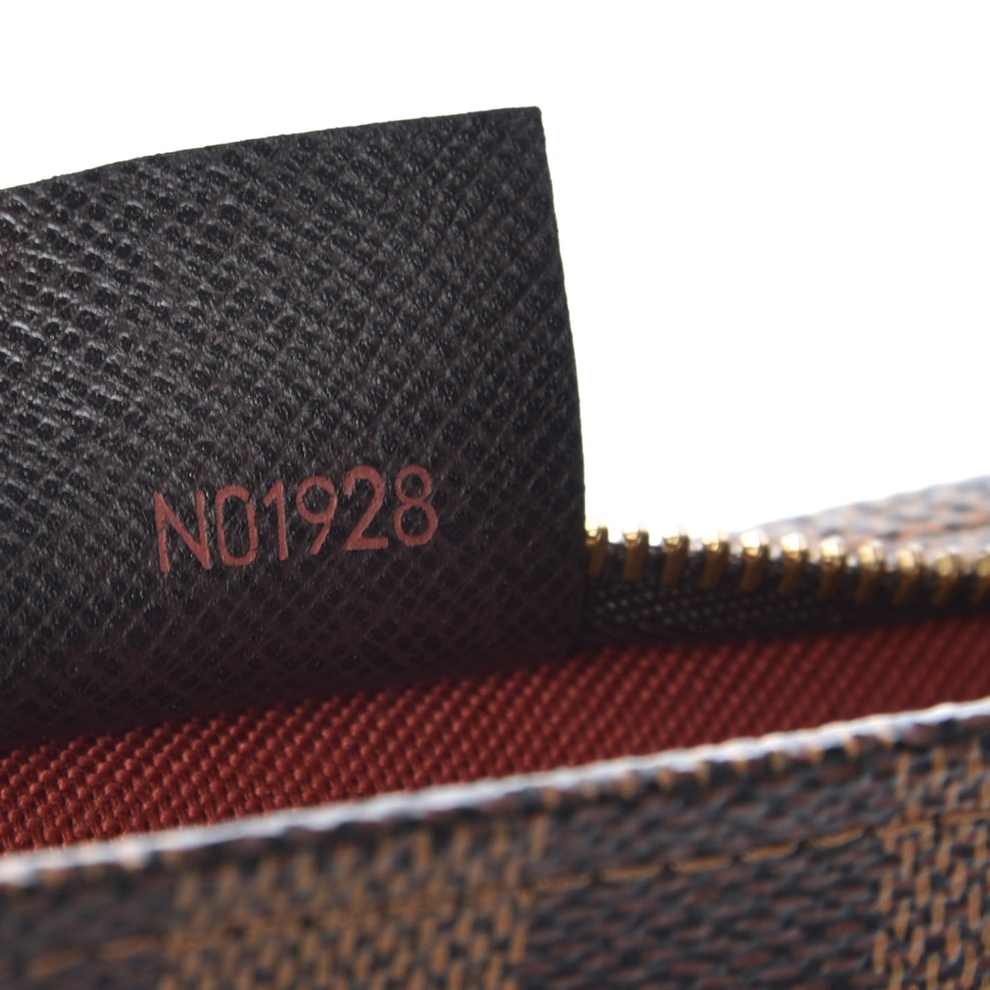 Damier Ebene Trousse Make Up Bag Pochette