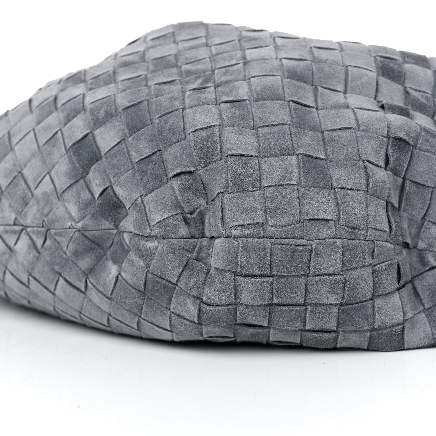 Bottega Veneta Suede Calfskin Intrecciato Teen Jodie Hobo Thunder 9 of 9