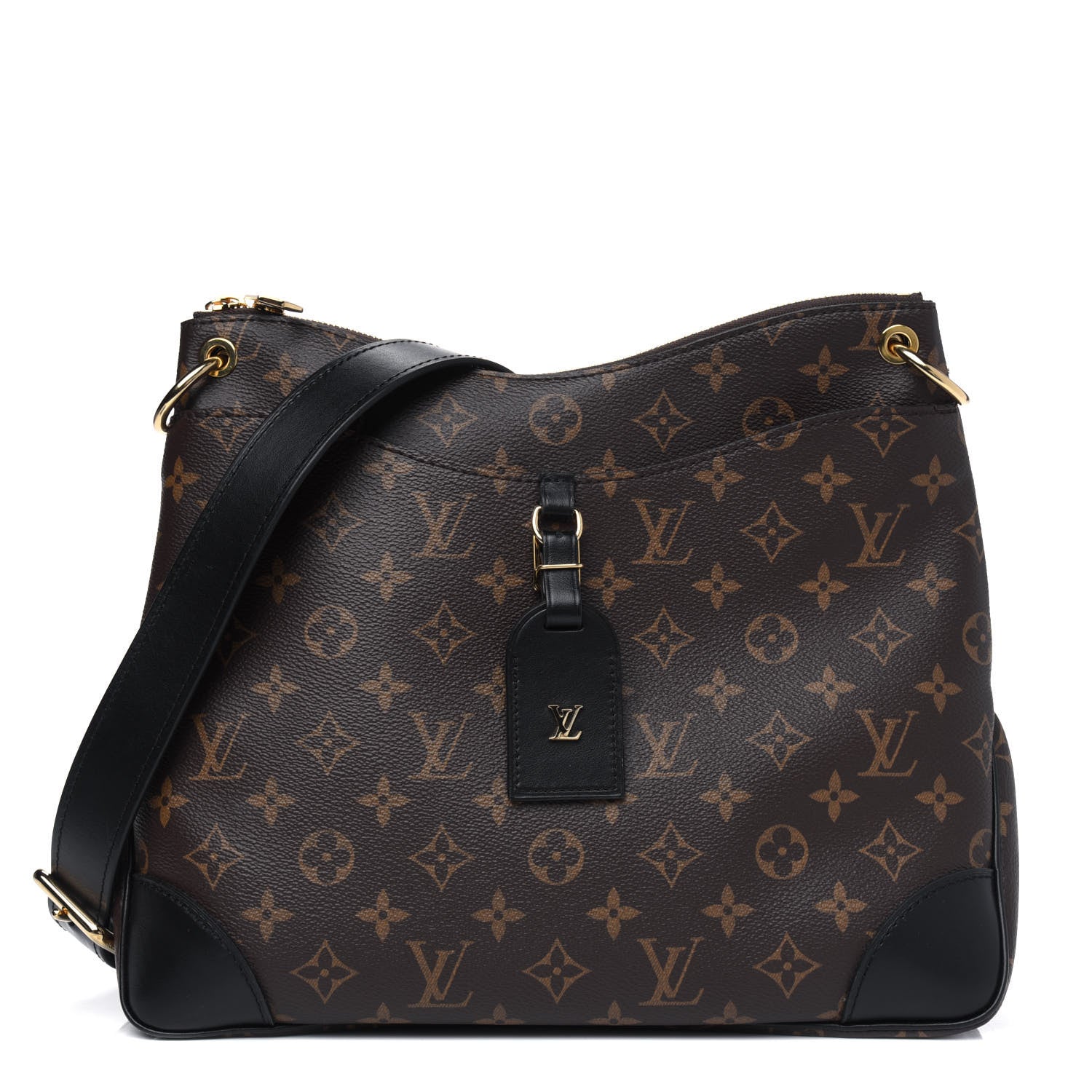Louis Vuitton Monogram Odeon MM Black 1 of 4