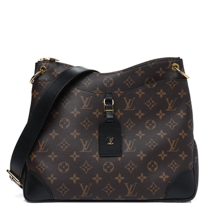 Louis Vuitton Monogram Odeon MM Black 1 of 4