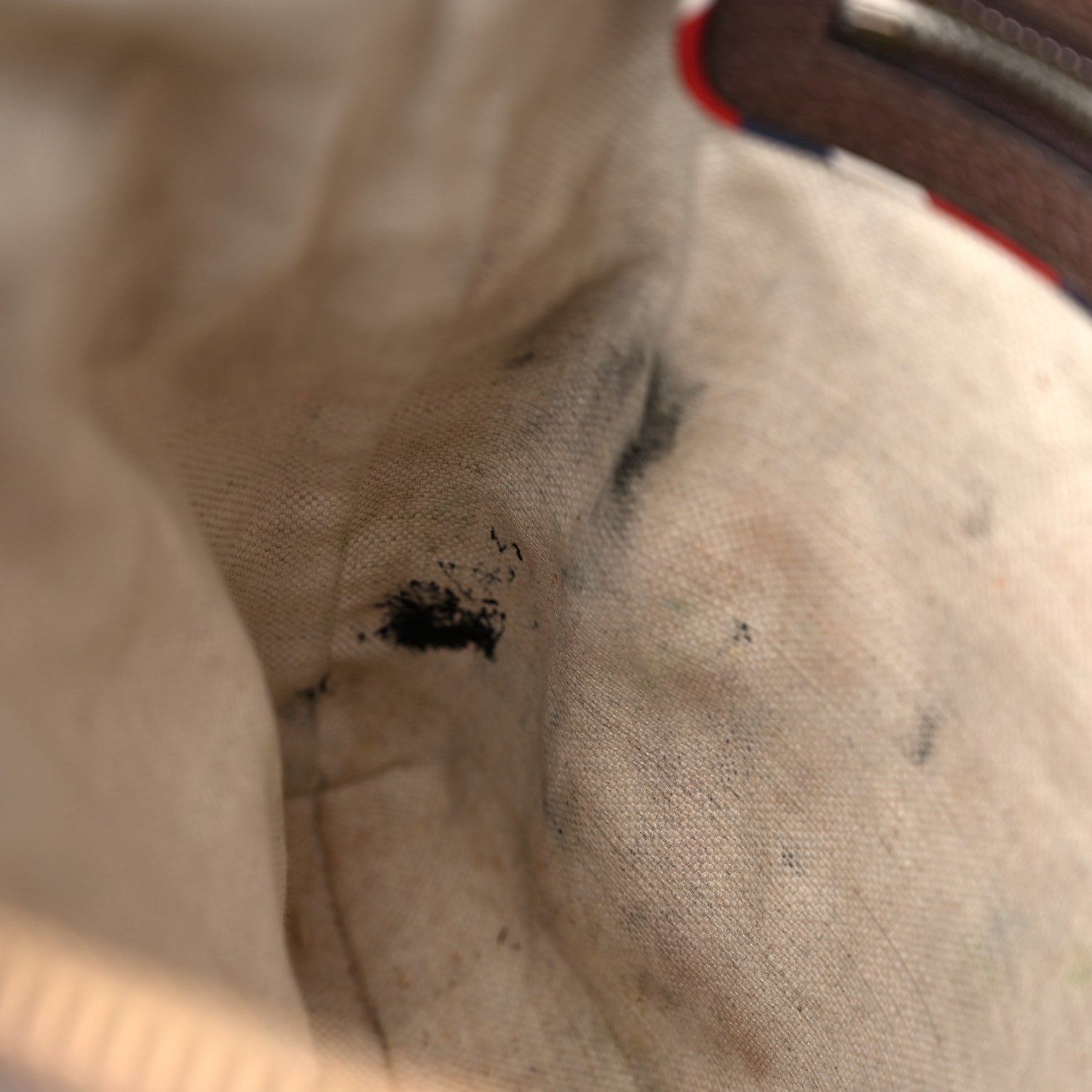 Gucci Soft GG Supreme Monogram Courrier Web Medium Flat Messenger Bag Beige New Acero Multicolor 12 of 25