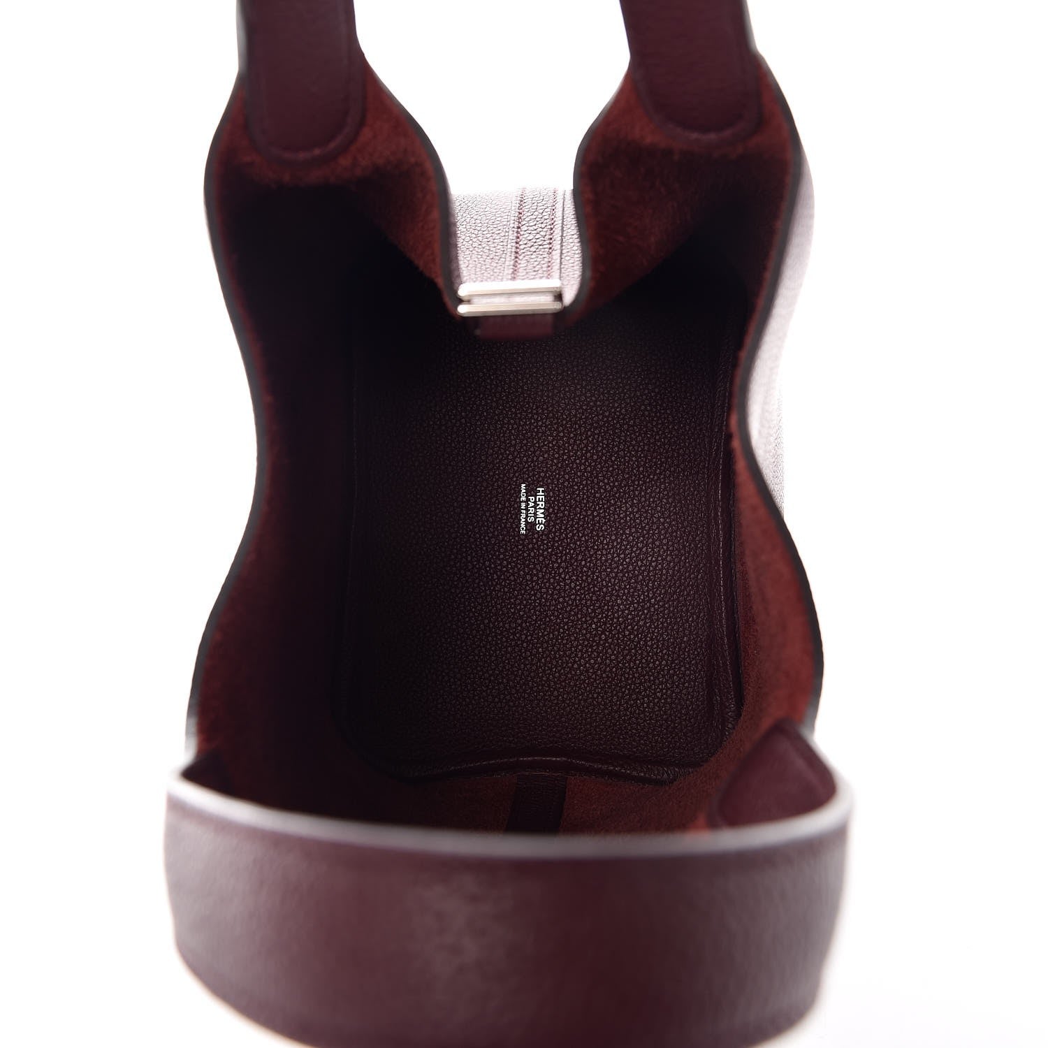 Hermes Taurillon Clemence Picotin Lock 18 PM Bordeaux 5 of 8