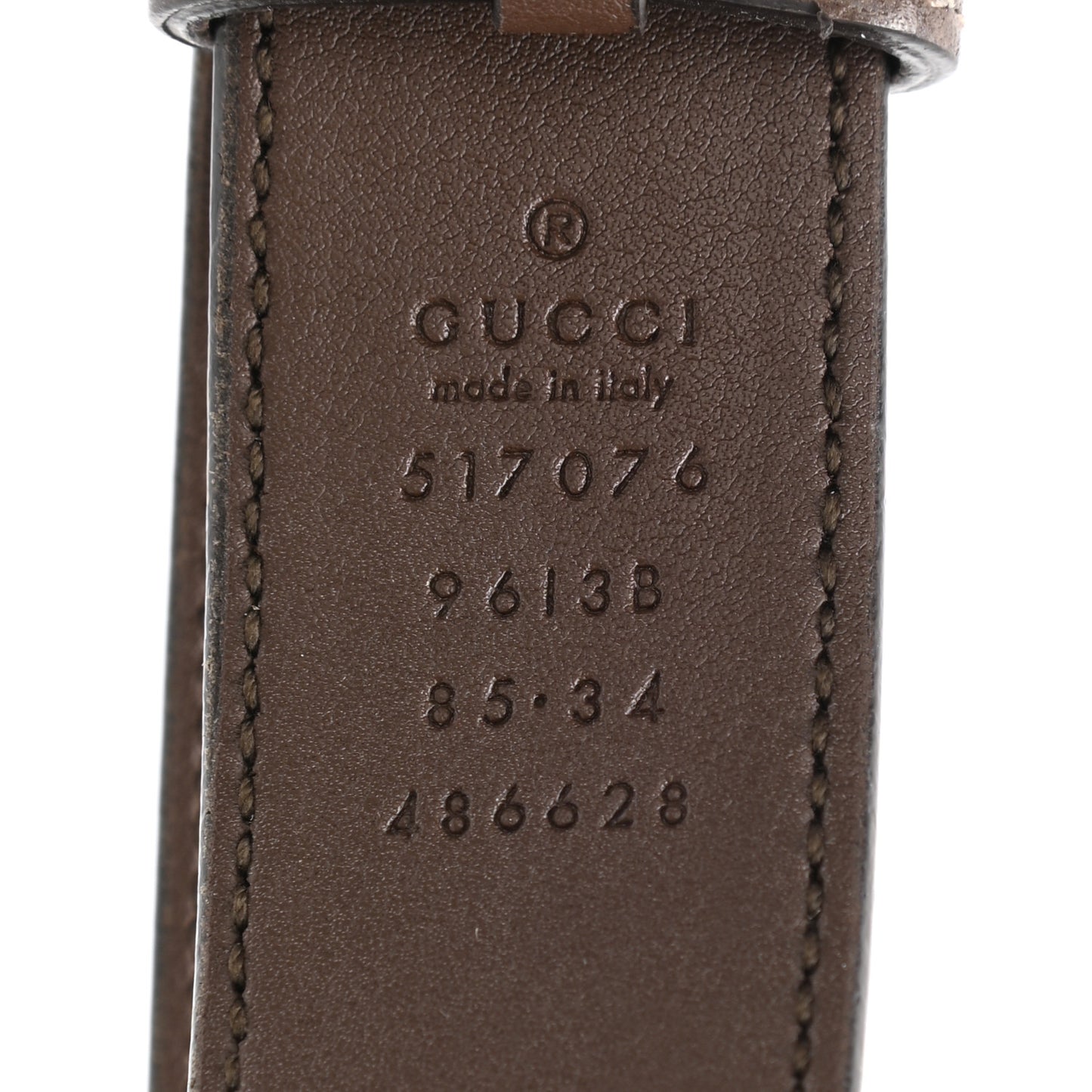 GG Supreme Monogram Web Small Ophidia Belt Bag Dark Brown