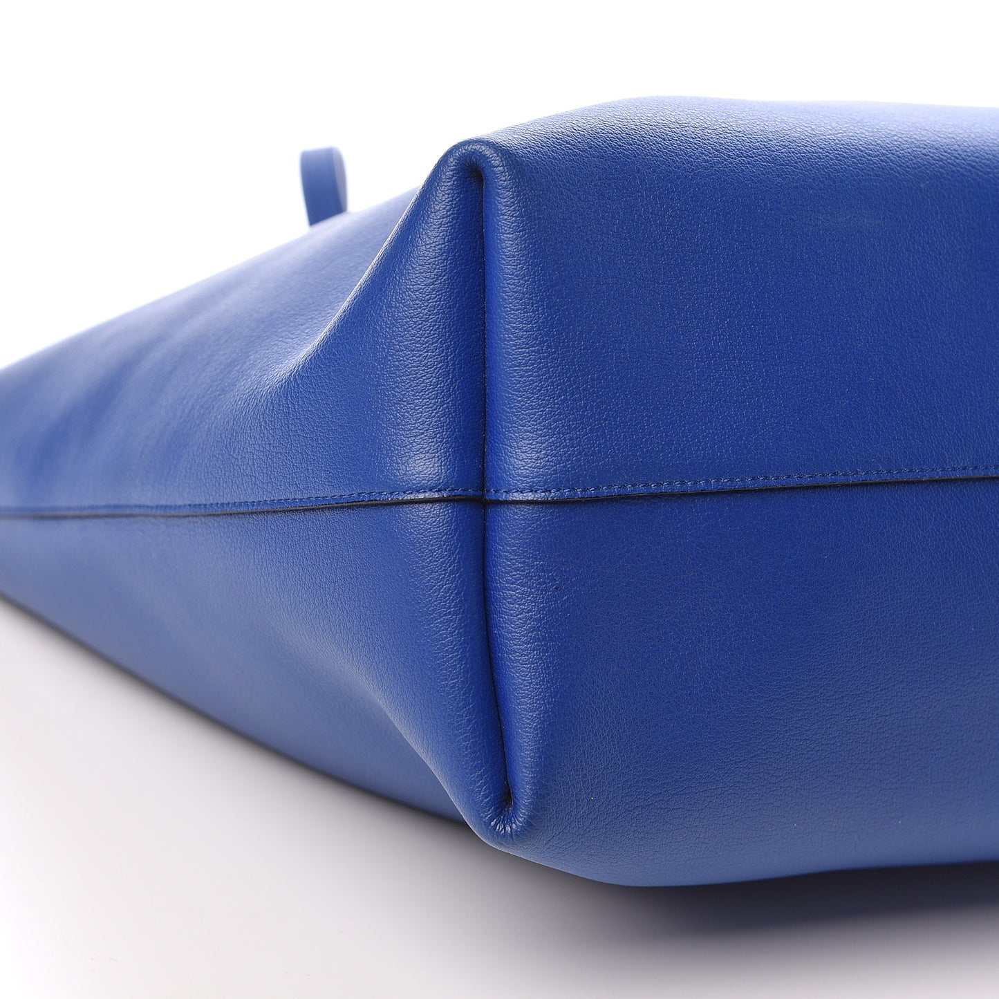 Calfskin Large Shopping Tote Ultramarine