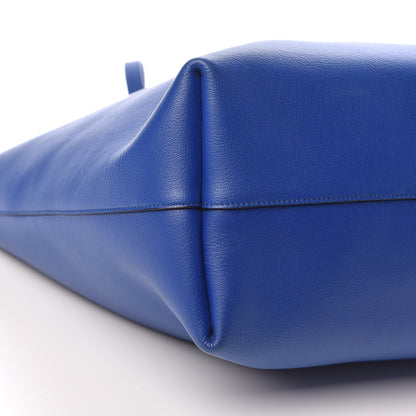 Saint Laurent Calfskin Large Shopping Tote Ultramarine 10 of 11