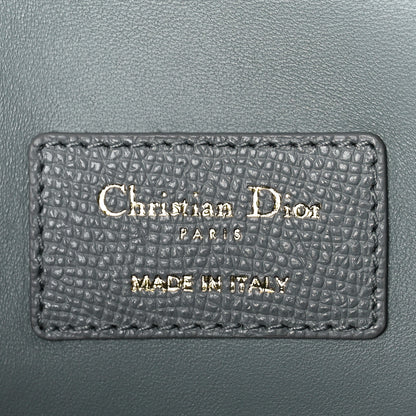 Christian Dior Grained Calfskin Medium St. Honore Tote Cloud Blue 6 of 9