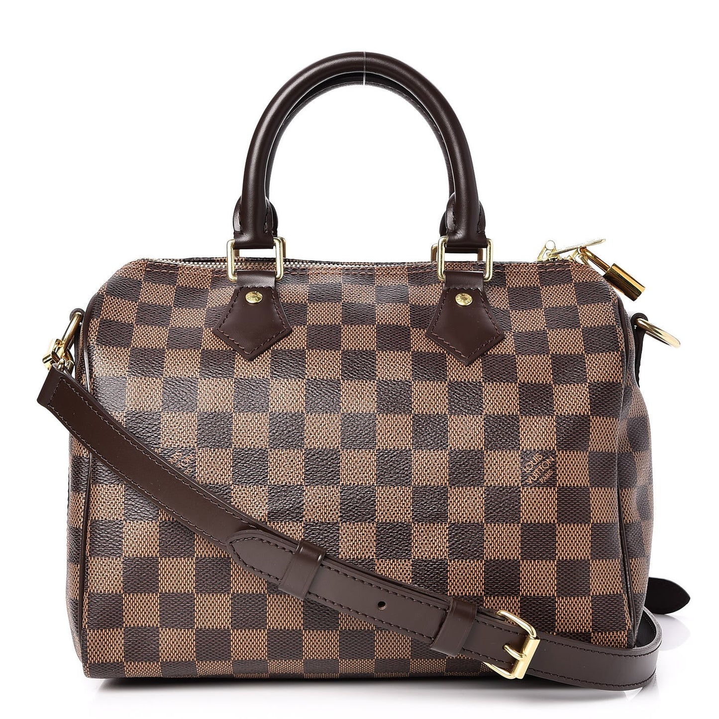 Damier Ebene Speedy Bandouliere 25