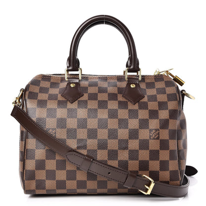 Louis Vuitton Damier Ebene Speedy Bandouliere 25 1 of 8
