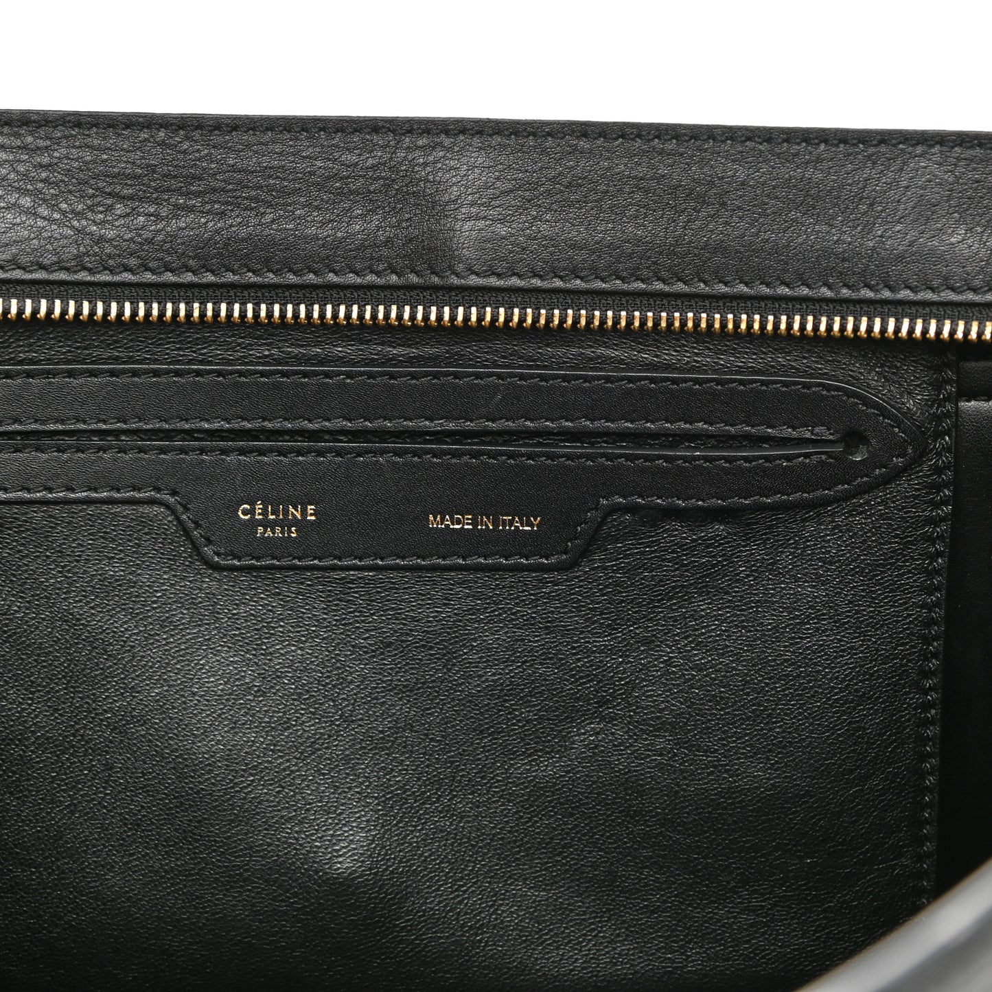Smooth Calfskin Denim Medium Trapeze Blue