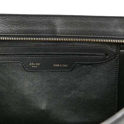Celine Smooth Calfskin Denim Medium Trapeze Blue 7 of 12
