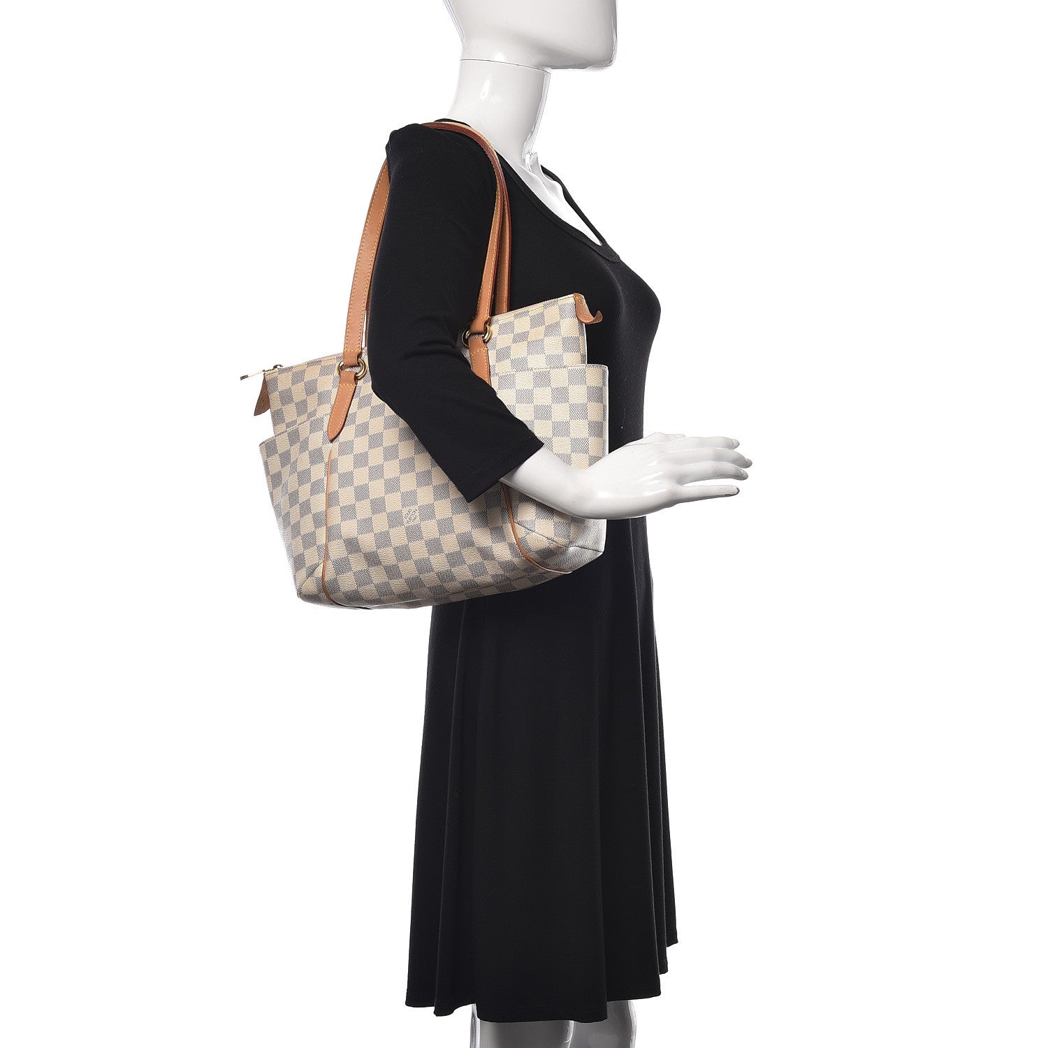 Louis Vuitton Damier Azur Totally MM 2 of 14