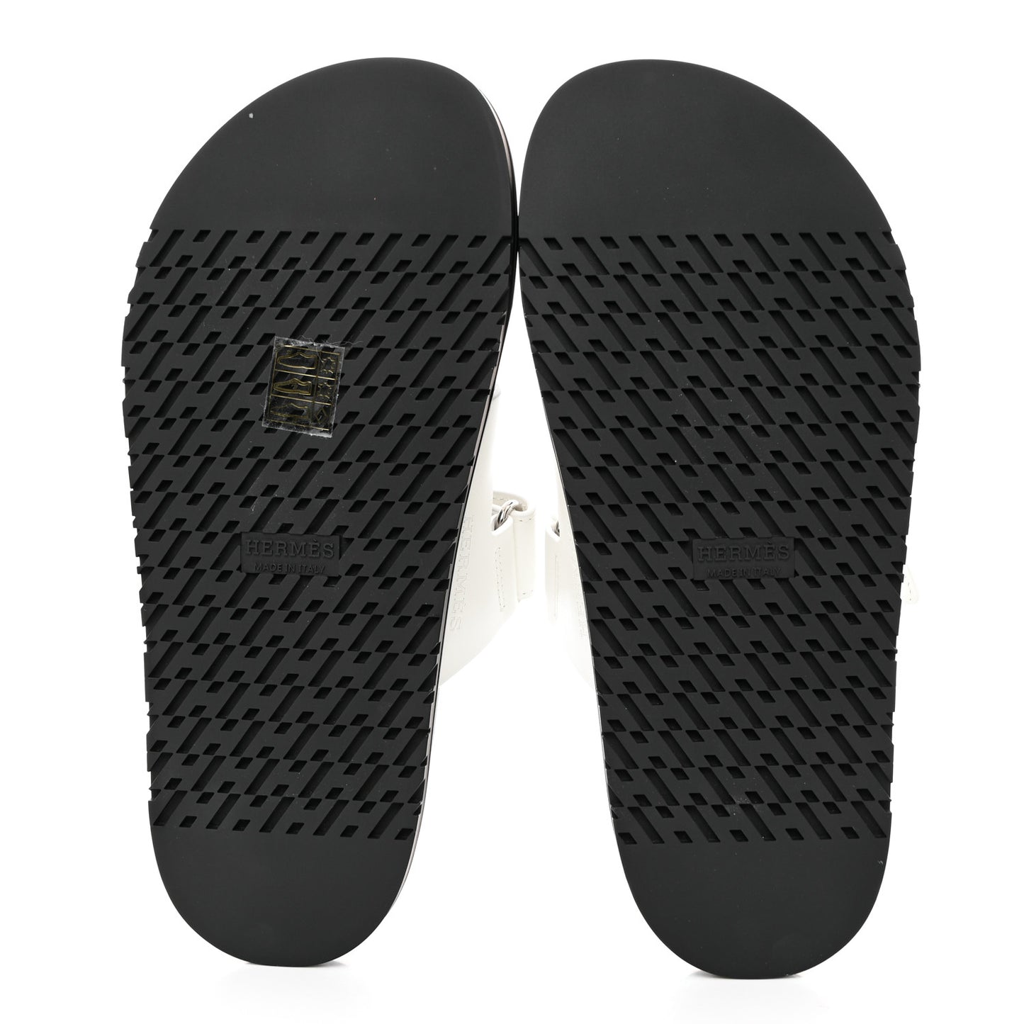 Calfskin Womens Chypre Sandals 37 White