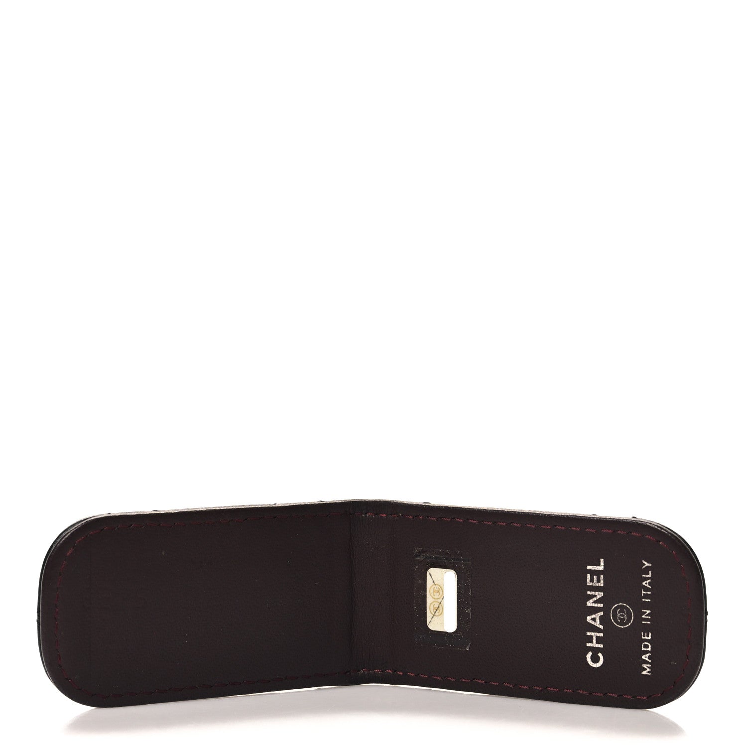 Chanel Lambskin Quilted Money Clip Black 5 of 9