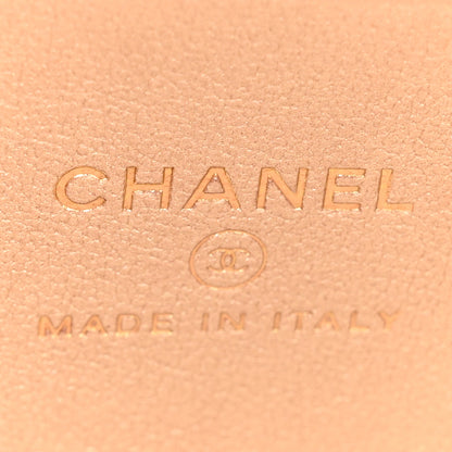 Chanel Lambskin Quilted Small CC Dynasty Vanity Case With Chain White 6 of 19