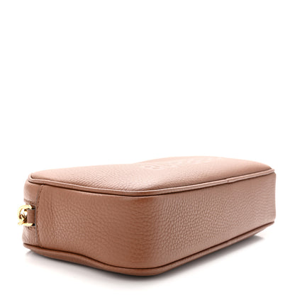 Burberry Grainy Calfskin Embossed Crossbody Bag Tan 4 of 10