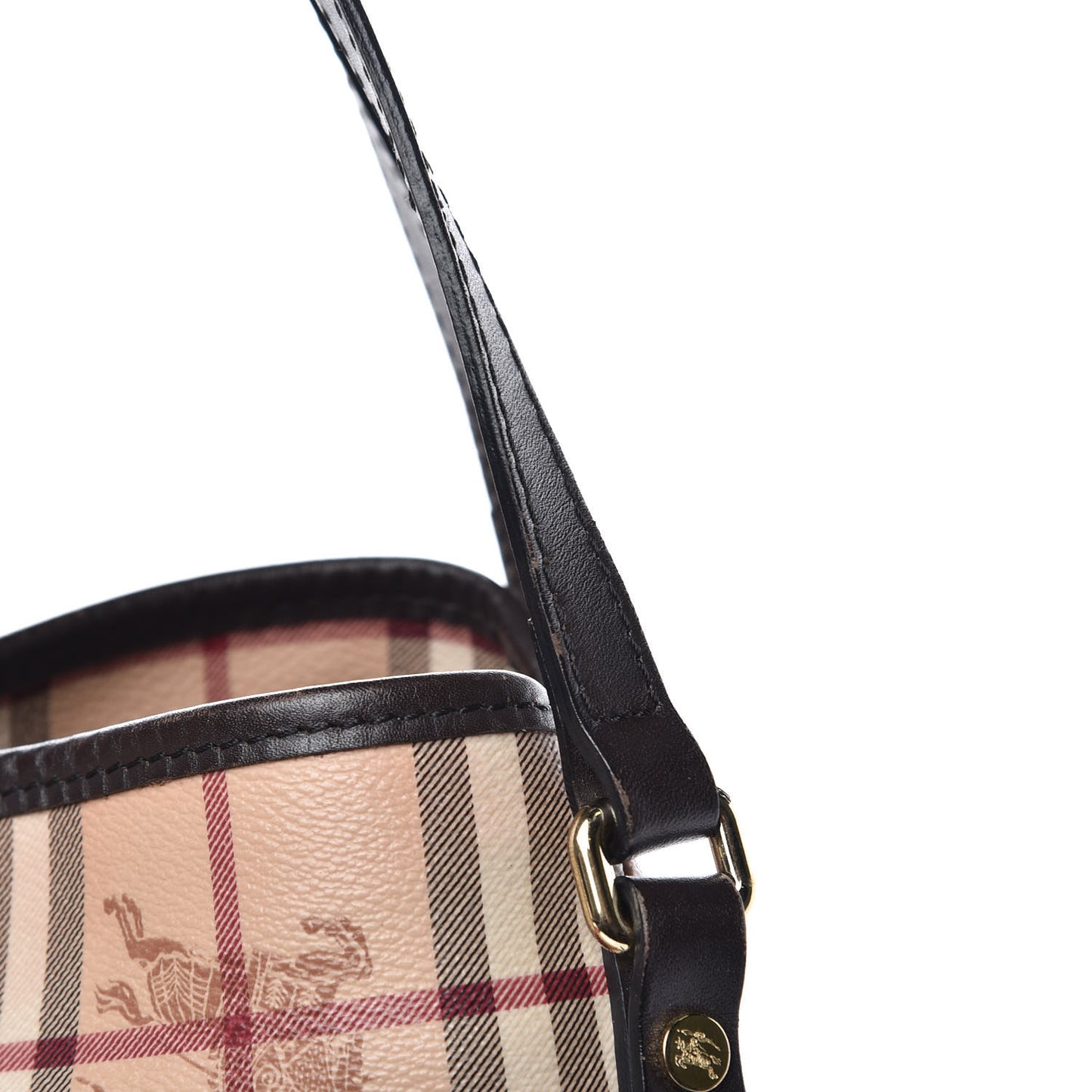 Haymarket Check Small Canterbury Tote Chocolate