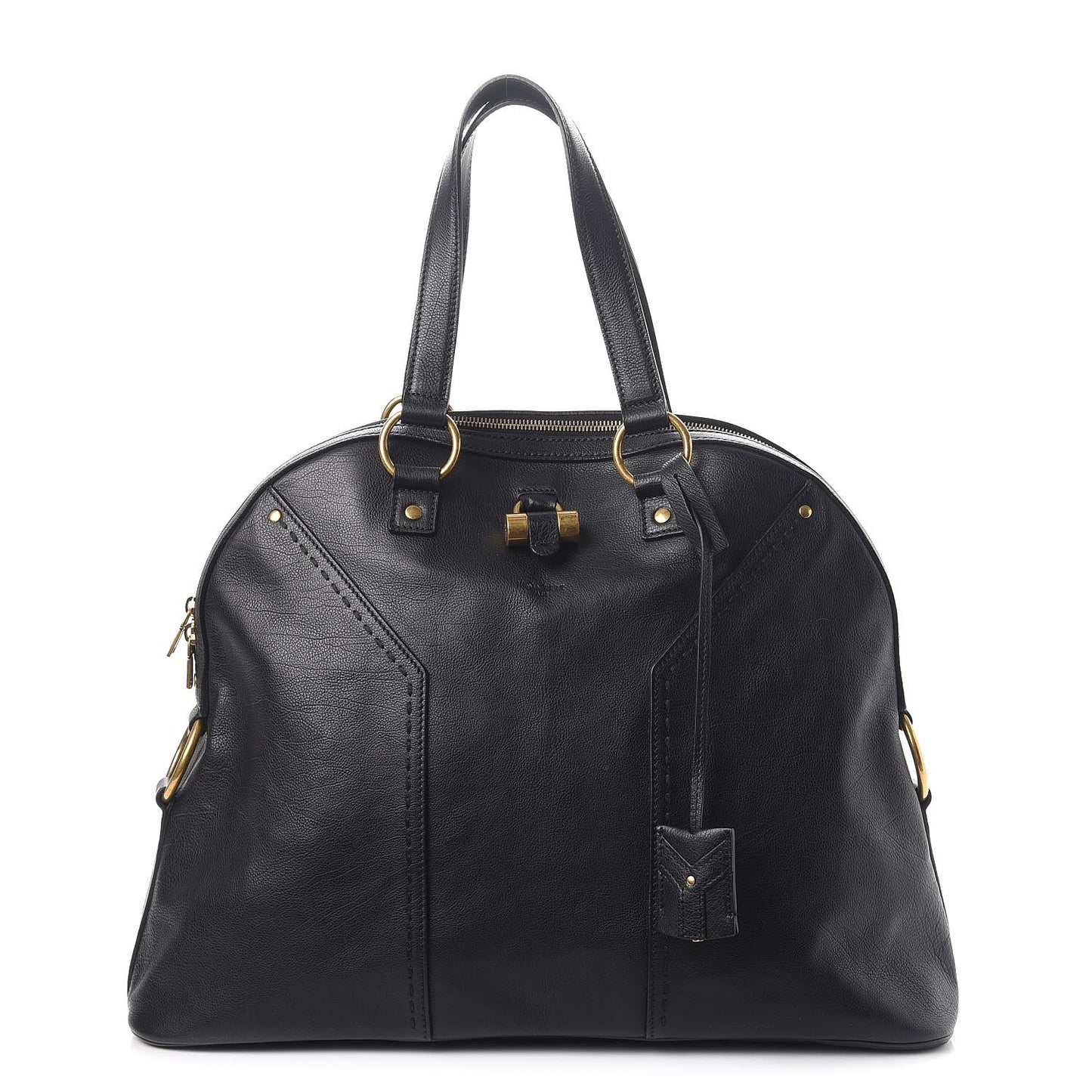 Calfskin Oversized Muse Black