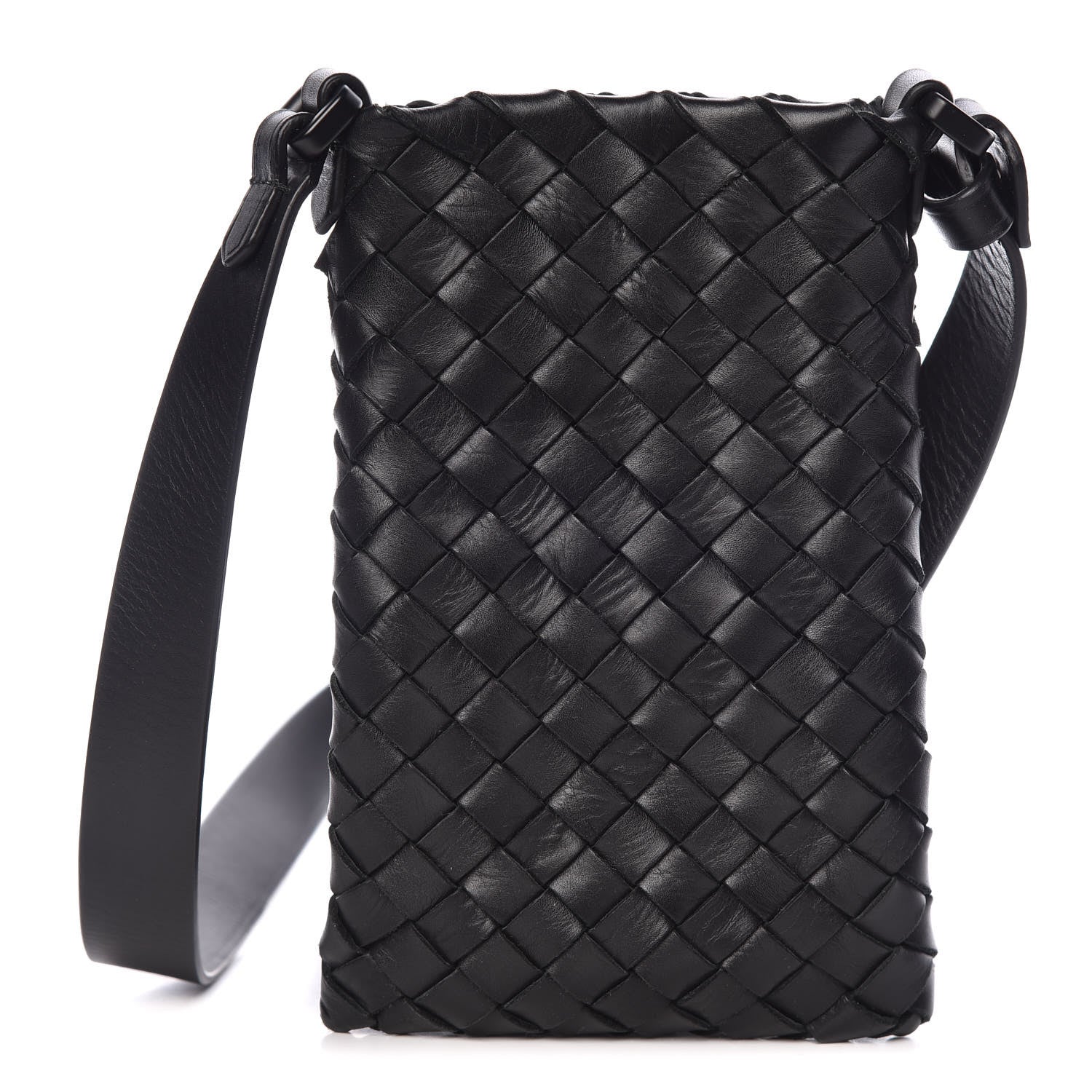 Bottega Veneta Nappa Intrecciato Crossbody Black 1 of 8
