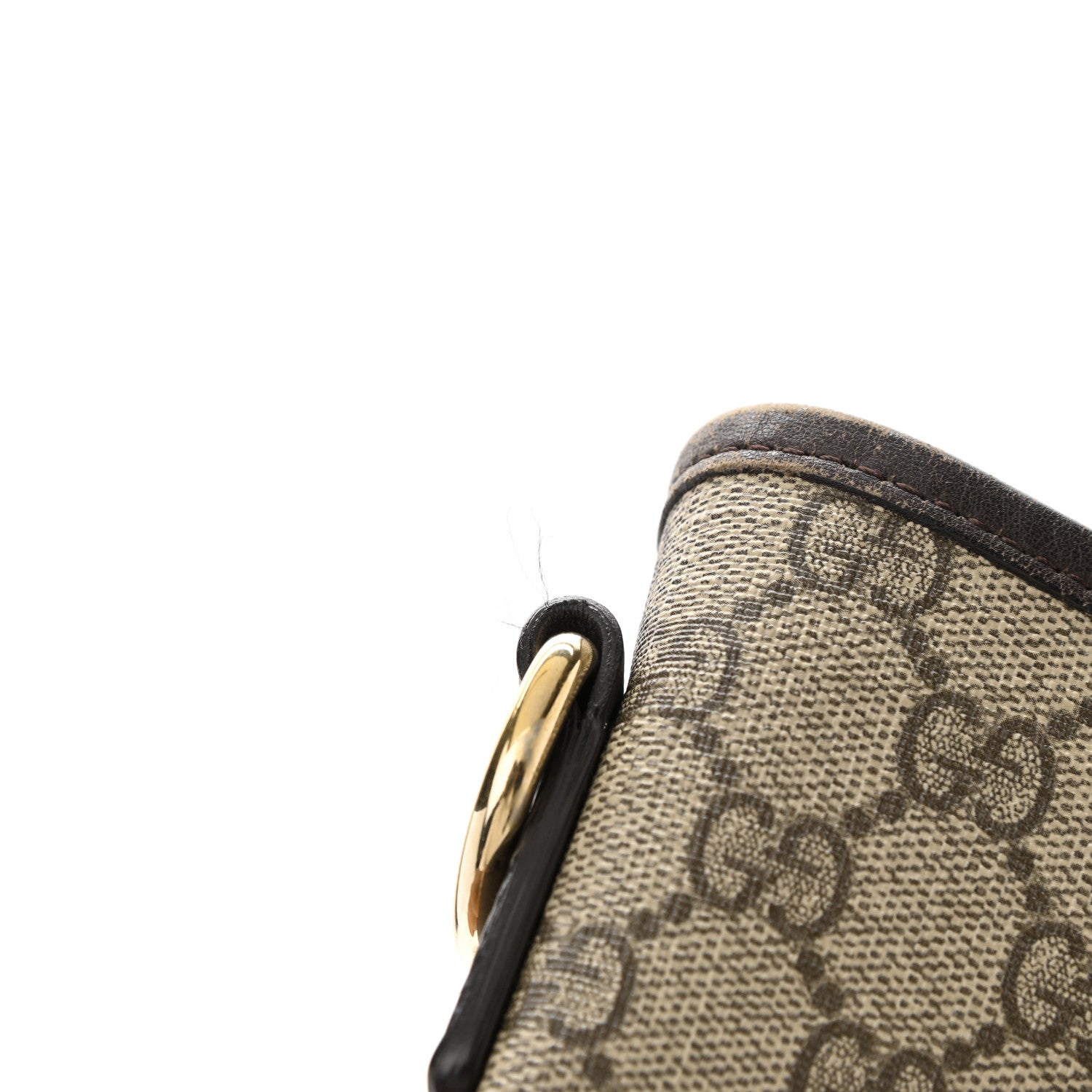 Gucci GG Supreme Monogram Medium Joy Tote Dark Brown 13 of 19