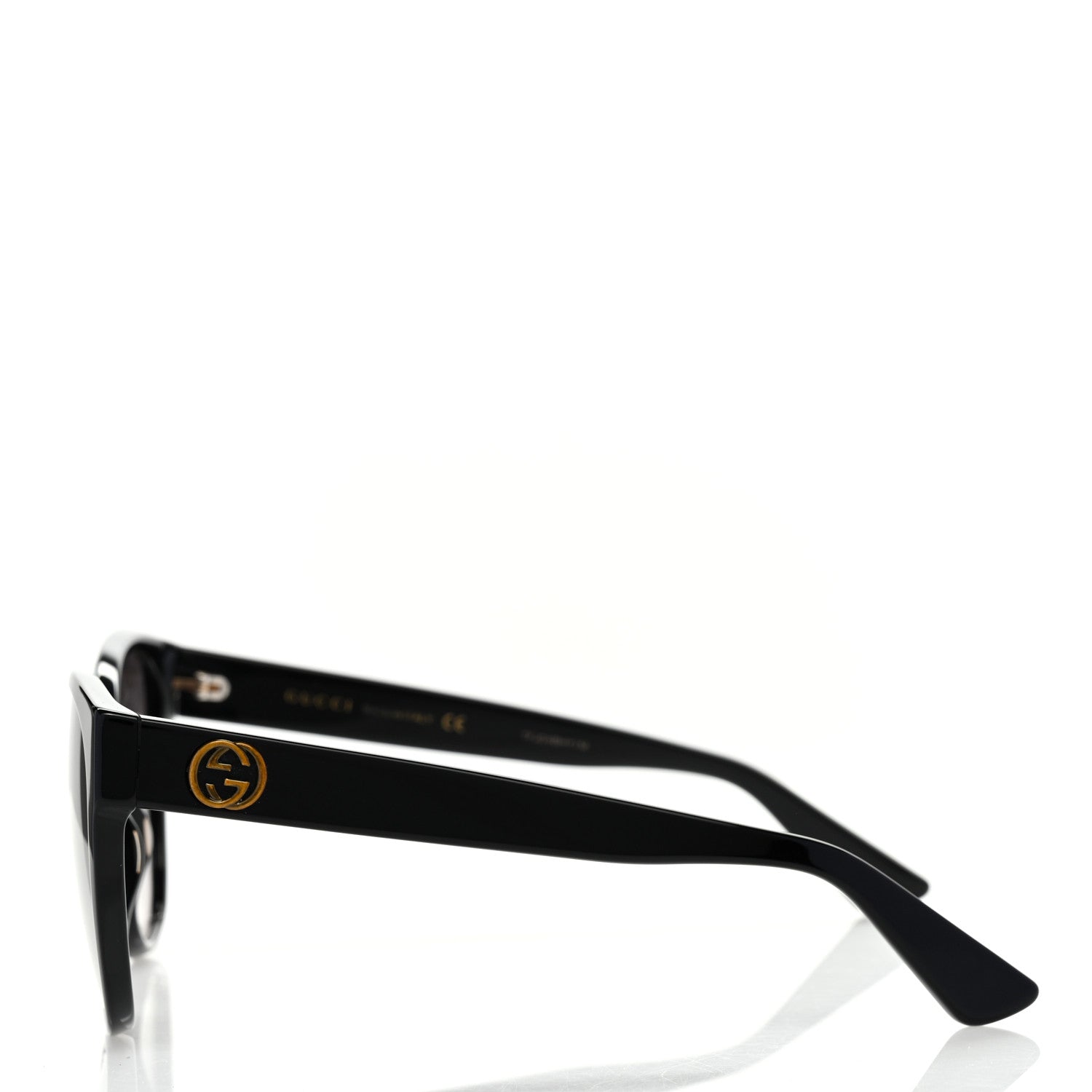 Gucci Cat Eye GG Sunglasses GG0097S Black 3 of 8