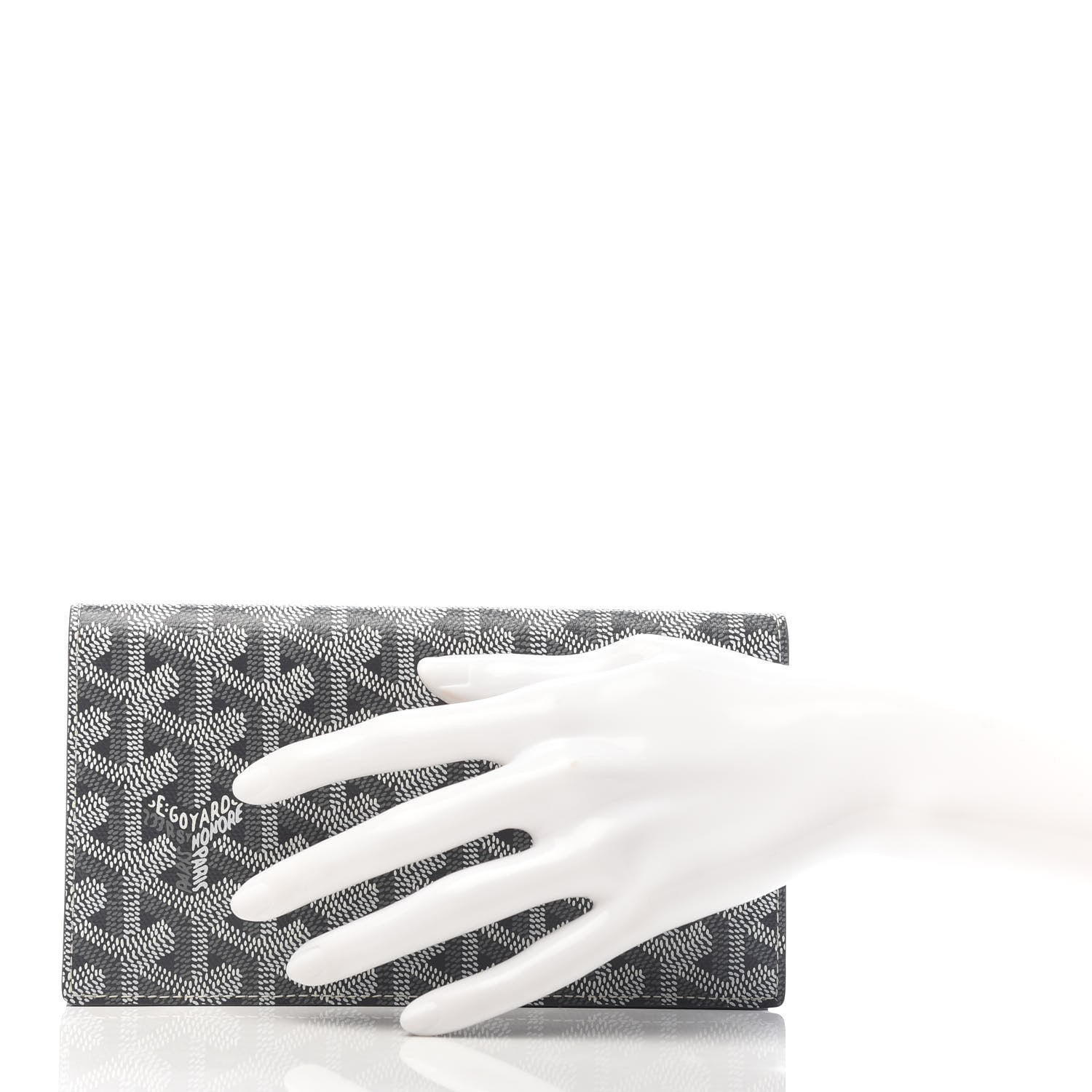 Goyard Goyardine Long Bi-Fold Wallet Grey 2 of 7