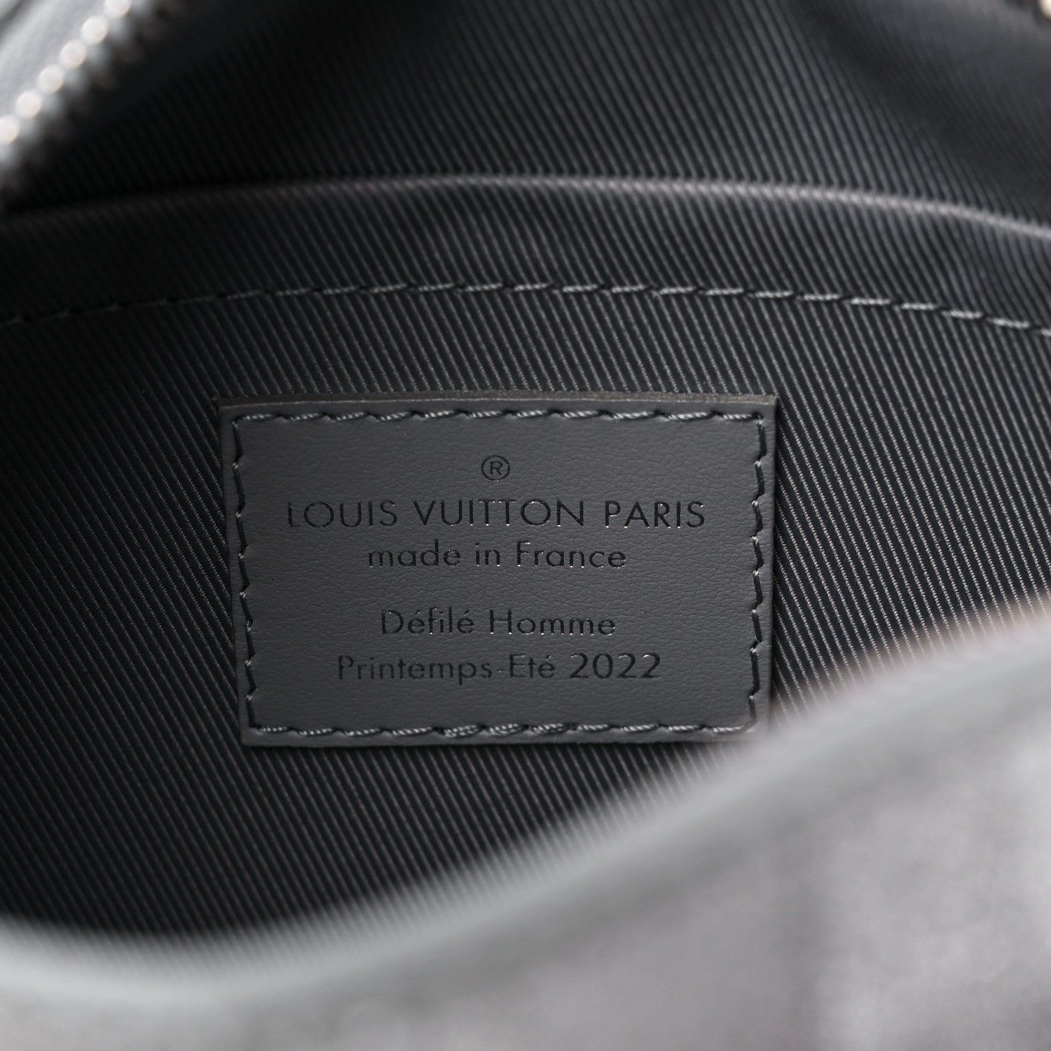 Louis Vuitton Damier Glitter Mini Soft Trunk Silver 7 of 9