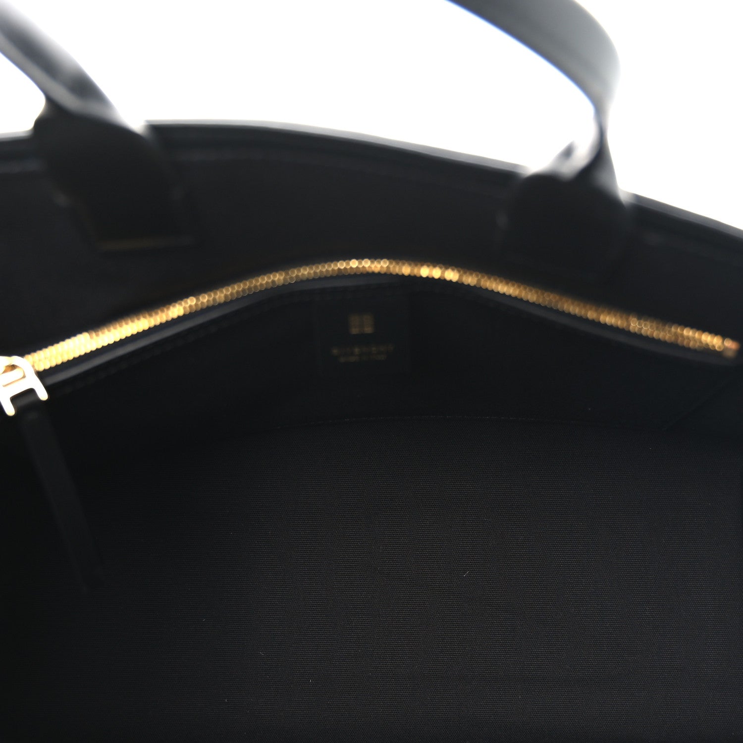 Givenchy Tumbled Calfskin Logo Embossed Medium G-Tote Black 5 of 10
