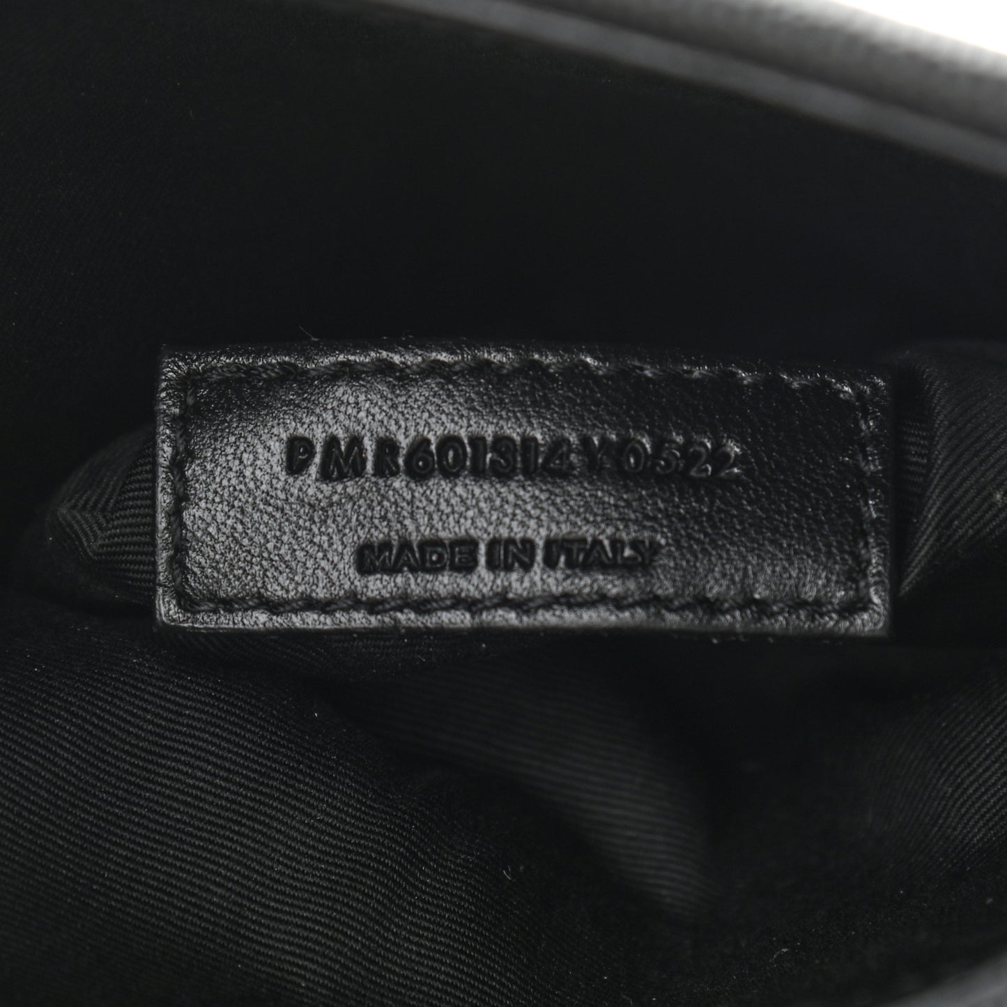 Grain De Poudre Monogram Toy West Hollywood Fold-Over Bag Black