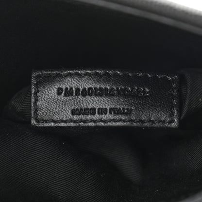 Saint Laurent Grain De Poudre Monogram Toy West Hollywood Fold-Over Bag Black 9 of 13