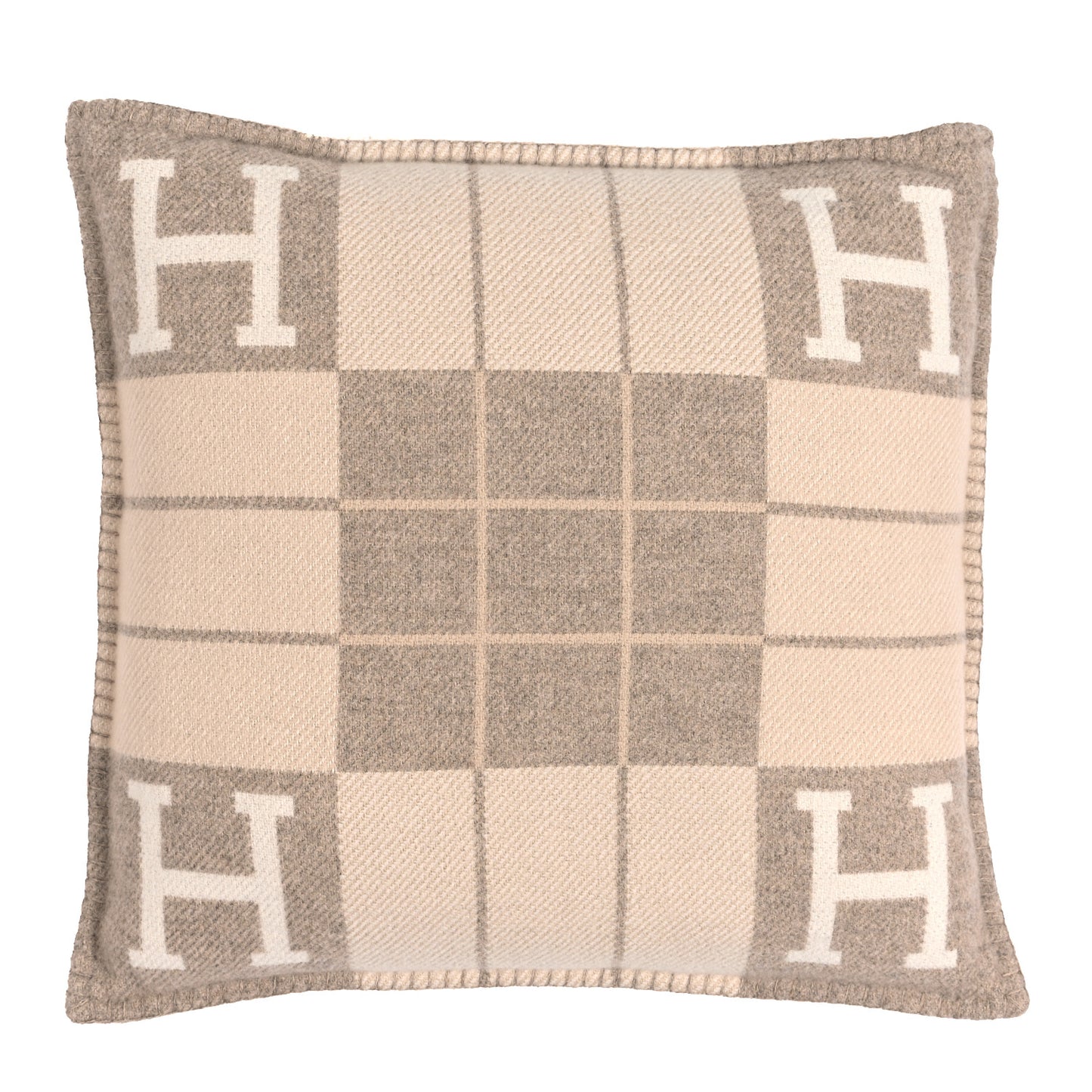 Wool Cashmere Avalon III Pillow PM Coco Camomille