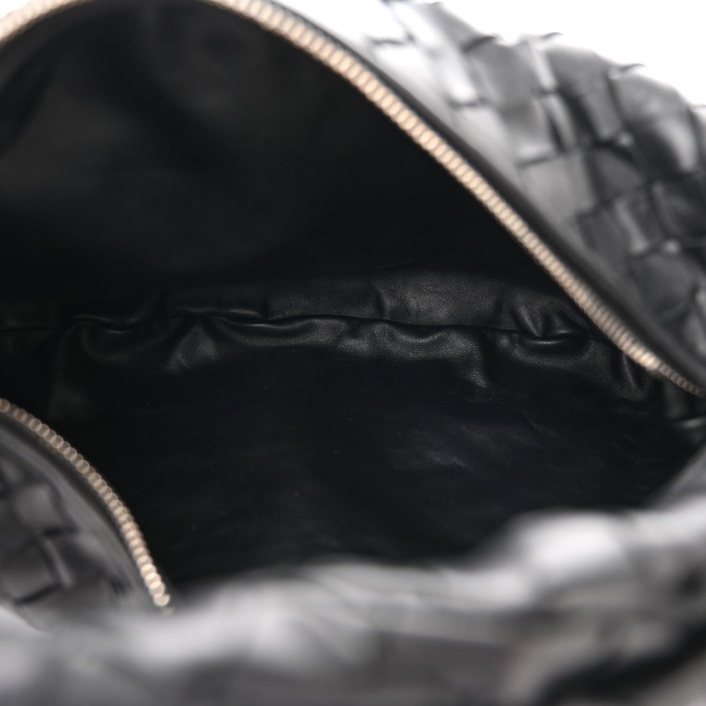 Nappa Intrecciato Teen Jodie Hobo Black