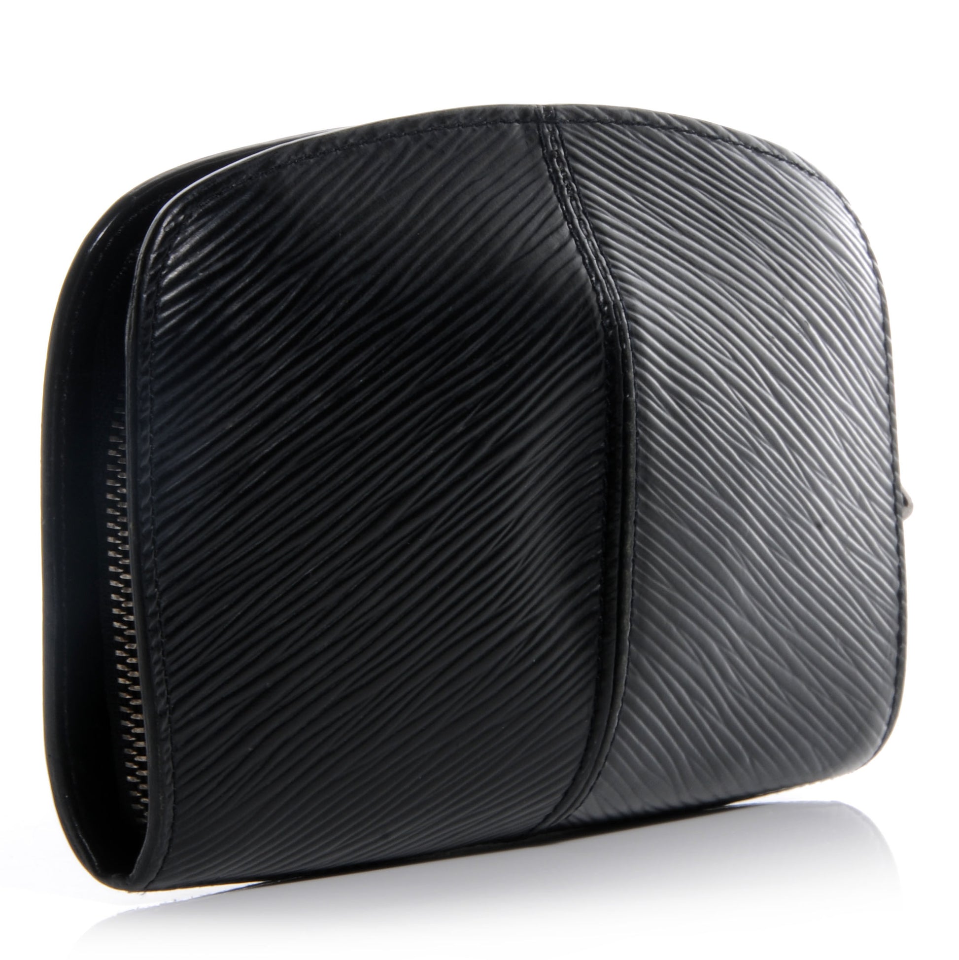Louis Vuitton Epi Demi Lune Wallet Black 3 of 9