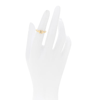 Tiffany 18K Yellow Gold T Wire Ring 48 4.5 2 of 5