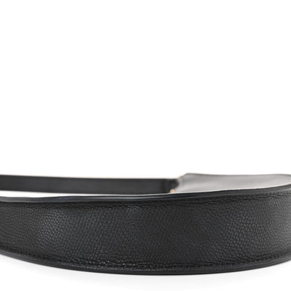 Valentino Garavani Grainy Calfskin Mini Vlogo Hobo Bag Black 9 of 11