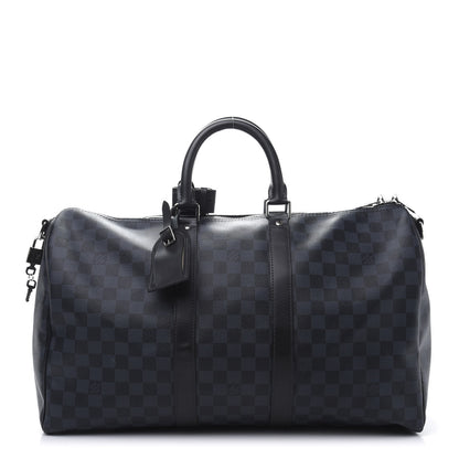 Louis Vuitton Damier Cobalt Keepall Bandouliere 45 1 of 12