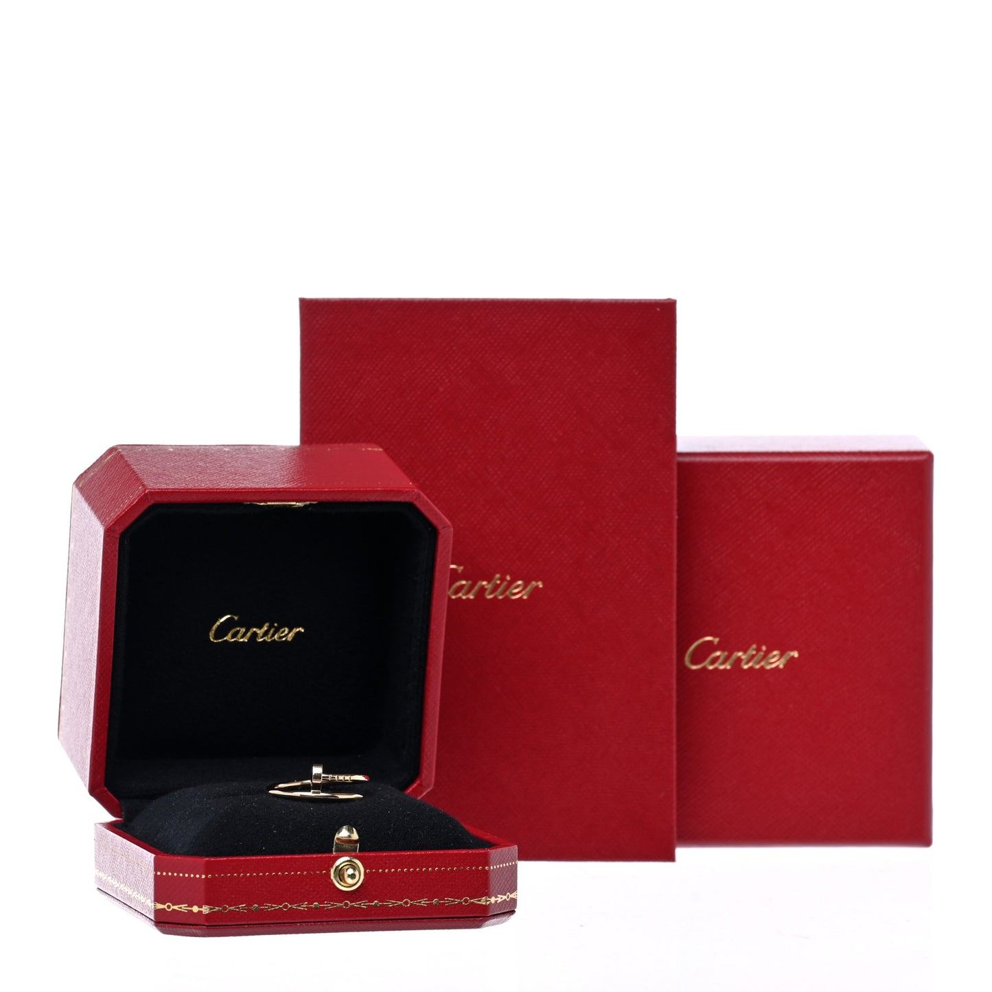 18K Yellow Gold Small Juste Un Clou Ring 54 6.75