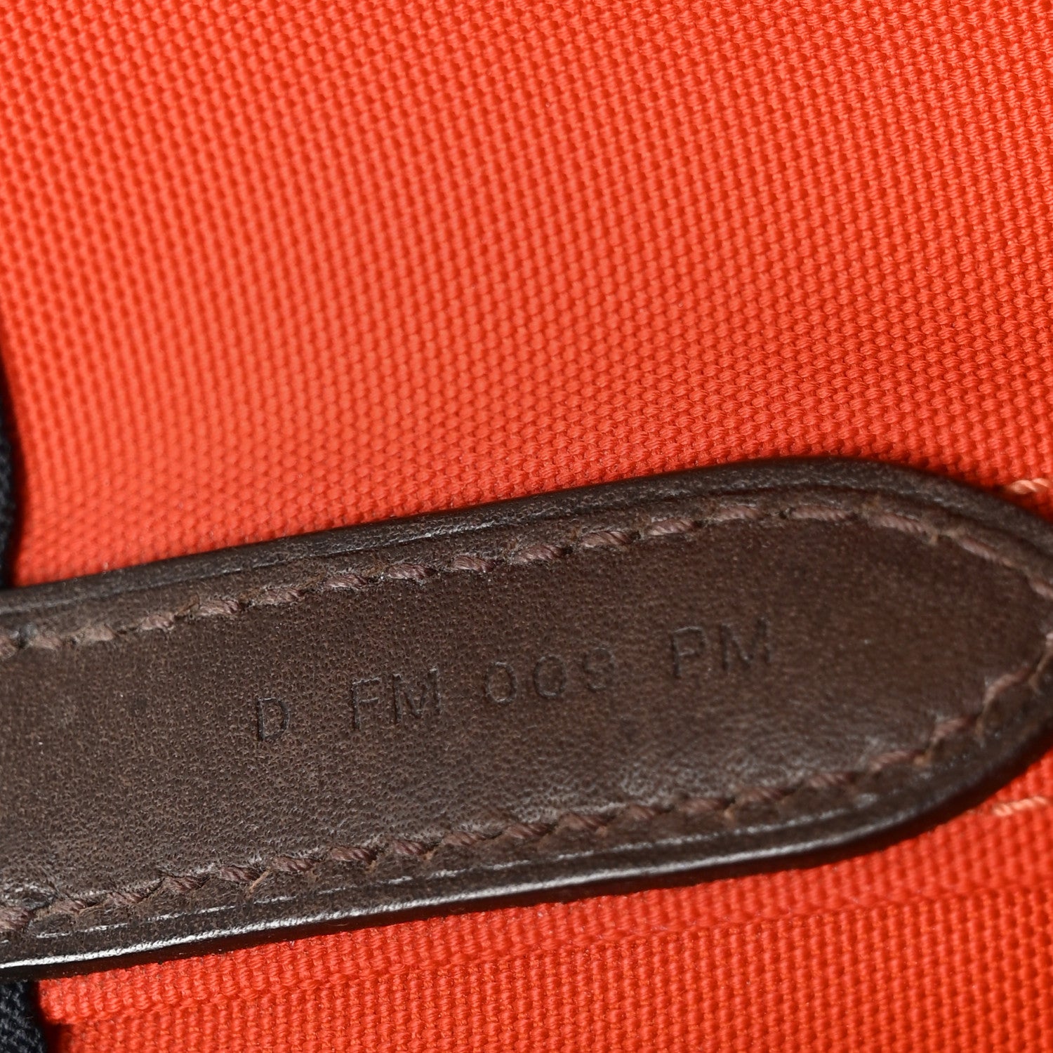 Hermes Canvas The Grooming Bag Bleu Navy Feu 6 of 10